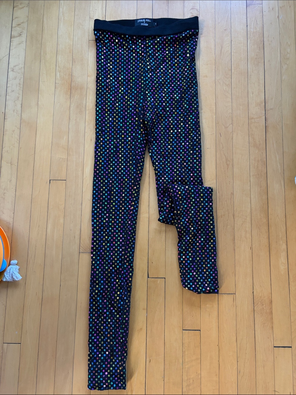 High Waisted Sequin Leggings